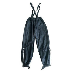 Tour Master Motorcycle Elite Rain Pants Mens XS 28-30 Black Bib Suspender